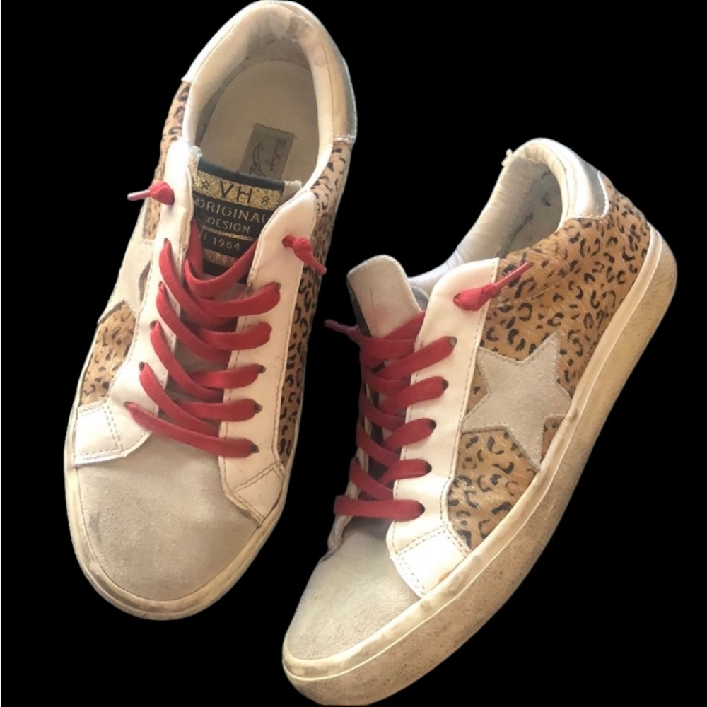 SOLD 10/20/24 live Vintage Havana Star & Real Fur Shoes - Picture 1 of 11